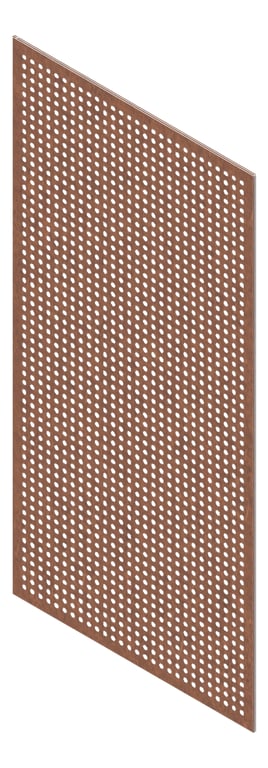 3D Presentation Image of Panel Acoustic Keystone KeyPly KP3 1200x600 HoopPly SpottedGumStain