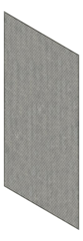 3D Presentation Image of Panel Acoustic Keystone KeyPly KP3 2400x1200 HoopPly EbonyStain