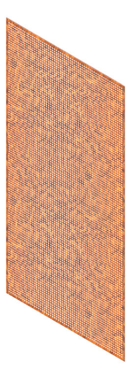 3D Presentation Image of Panel Acoustic Keystone KeyPly KP3 2400x1200 HoopPly JarrahStain