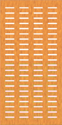  Image of Panel Acoustic Keystone KeyPly KS4 1200x600 HoopPly BlackbuttStain