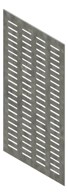 3D Presentation Image of Panel Acoustic Keystone KeyPly KS4 1200x600 HoopPly EbonyStain