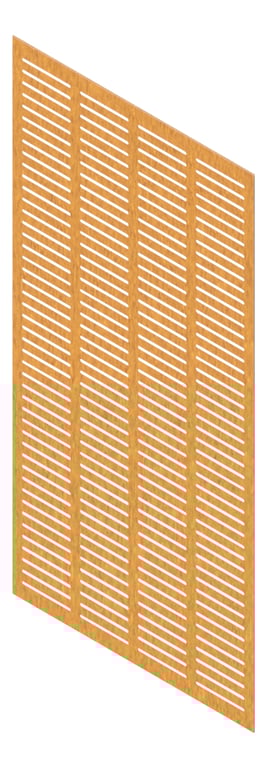 3D Presentation Image of Panel Acoustic Keystone KeyPly KS4 2400x1200 HoopPly BlackbuttStain