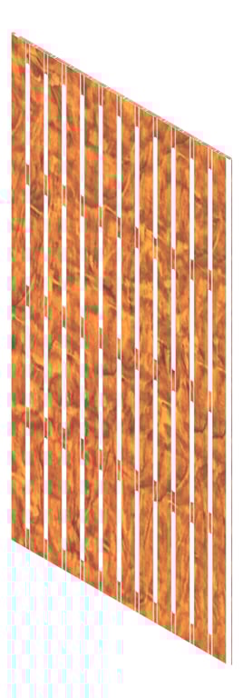 3D Presentation Image of Panel Acoustic Keystone KeyPly Madison 1200x600 HoopPly JarrahStain