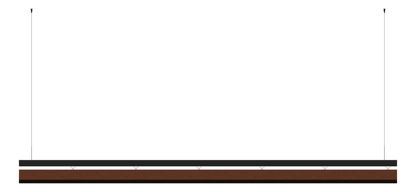 Left Image of MountingTrack Soffit Knotwood