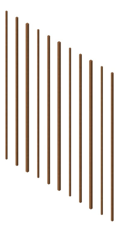 Batten Aluminium Knotwood SlimlineSuite