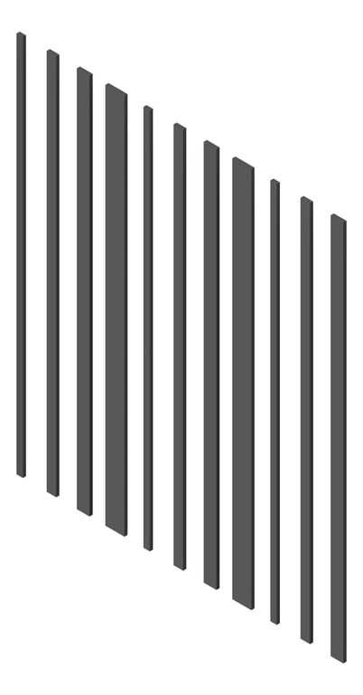 Batten Aluminium Knotwood WideSuite