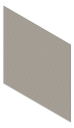 3D Presentation Image of Cladding Aluminium Knotwood Traditional Horizontal 100Flat Dune