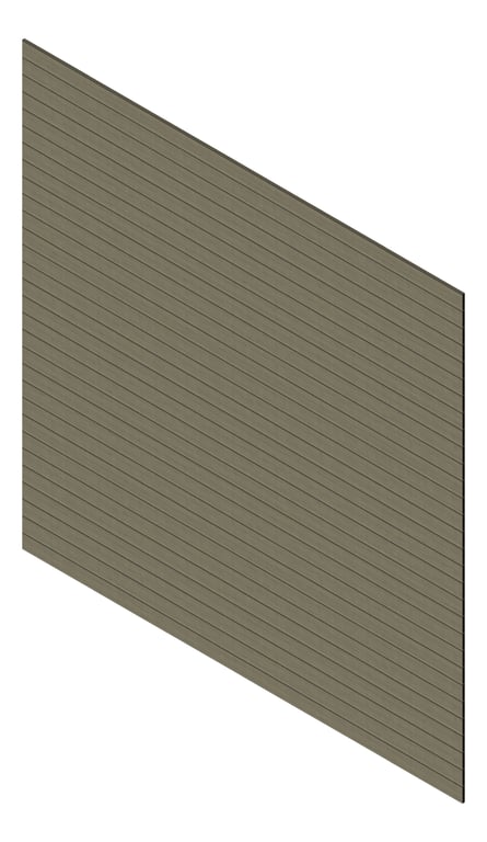 3D Presentation Image of Cladding Aluminium Knotwood Traditional Horizontal 100Flat GreyAsh