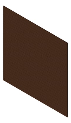 3D Presentation Image of Cladding Aluminium Knotwood Traditional Horizontal 100Flat PacificTeak