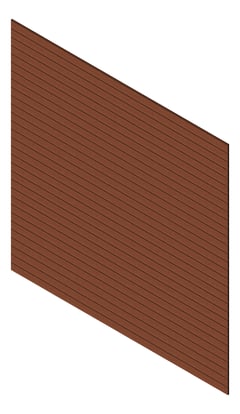 3D Presentation Image of Cladding Aluminium Knotwood Traditional Horizontal 100Shadowline Blackbutt