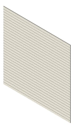 3D Presentation Image of Cladding Aluminium Knotwood Traditional Horizontal 100Shadowline Concrete