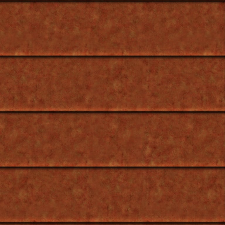 Navigate to Cladding Aluminium Knotwood Traditional Horizontal 150Flat AmberRust