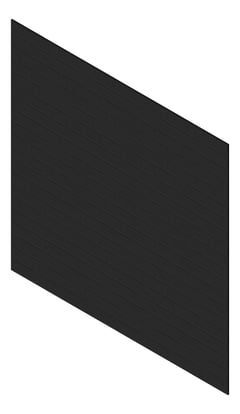 3D Presentation Image of Cladding Aluminium Knotwood Traditional Horizontal 150Flat BlackCedar