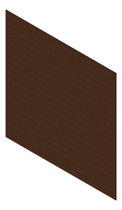 3D Presentation Image of Cladding Aluminium Knotwood Traditional Horizontal 150Flat PacificTeak