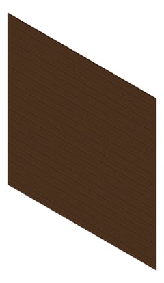 3D Presentation Image of Cladding Aluminium Knotwood Traditional Horizontal 150Flat RedWood