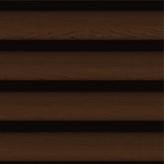  Image of Cladding Aluminium Knotwood Traditional Horizontal 150Shiplap TeakBrown