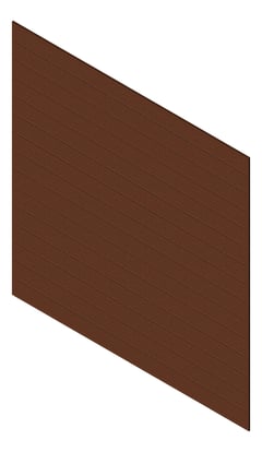 3D Presentation Image of Cladding Aluminium Knotwood Traditional Horizontal 200Flat BushCherry