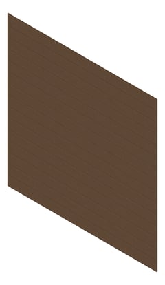 3D Presentation Image of Cladding Aluminium Knotwood Traditional Horizontal 200Flat QueenslandWalnut