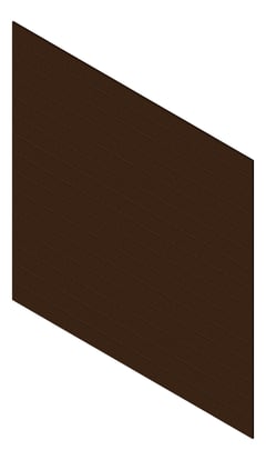 3D Presentation Image of Cladding Aluminium Knotwood Traditional Horizontal 200Flat TeakBrown