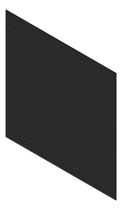 3D Presentation Image of Cladding Aluminium Knotwood Traditional Horizontal 200Shadowline BlackCedar