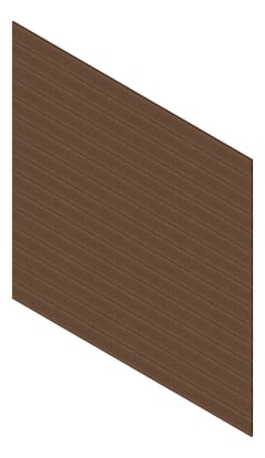 3D Presentation Image of Cladding Aluminium Knotwood Traditional Horizontal 200Shadowline RoyalOak