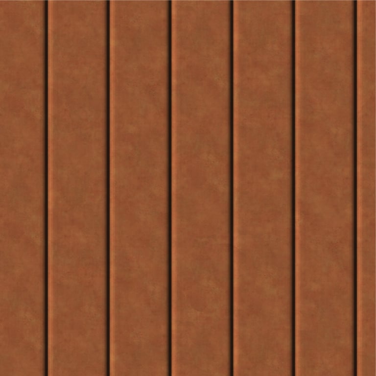 Navigate to Cladding Aluminium Knotwood Traditional Vertical 100Flat BronzeRust