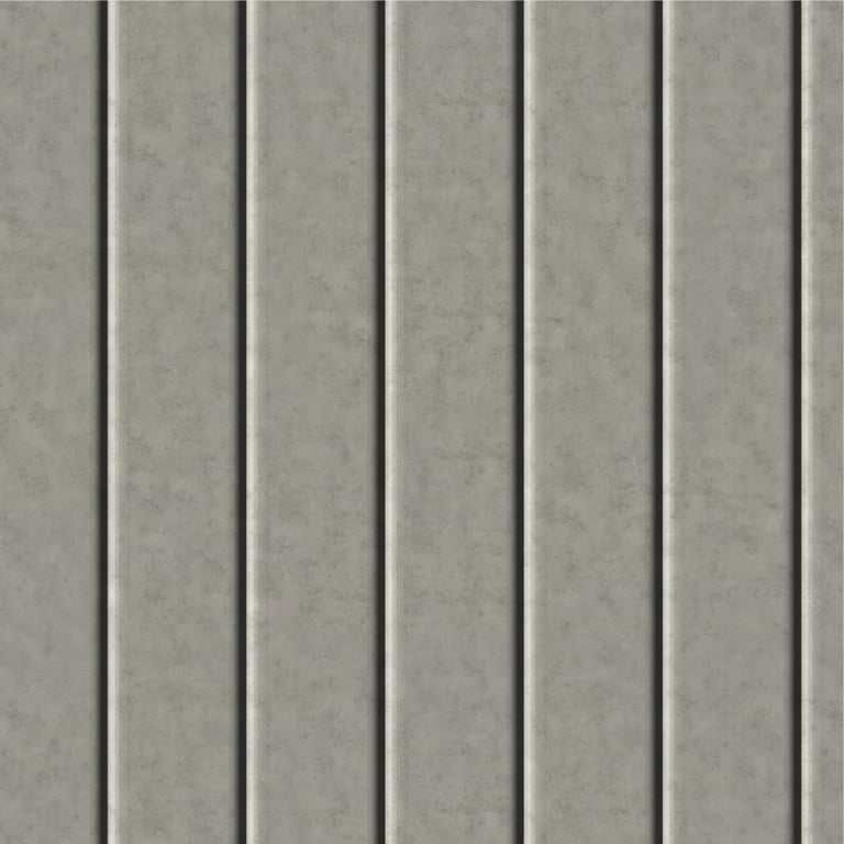 Navigate to Cladding Aluminium Knotwood Traditional Vertical 100Flat Concrete