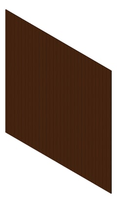 3D Presentation Image of Cladding Aluminium Knotwood Traditional Vertical 100Flat EnglishChestnut