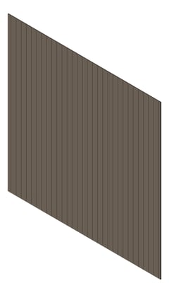 3D Presentation Image of Cladding Aluminium Knotwood Traditional Vertical 100Flat Jasper