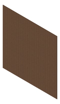 3D Presentation Image of Cladding Aluminium Knotwood Traditional Vertical 100Flat RoyalOak