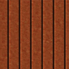  Image of Cladding Aluminium Knotwood Traditional Vertical 100Shadowline AmberRust
