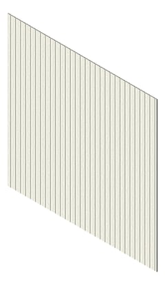 3D Presentation Image of Cladding Aluminium Knotwood Traditional Vertical 100Shadowline HamptonsCedar