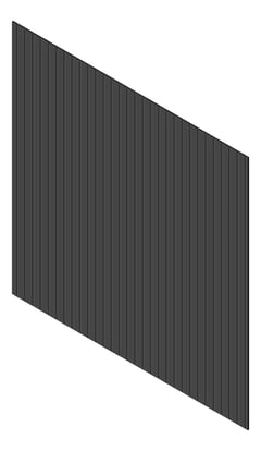 3D Presentation Image of Cladding Aluminium Knotwood Traditional Vertical 100Shadowline Monument