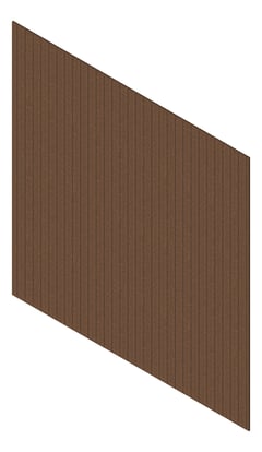 3D Presentation Image of Cladding Aluminium Knotwood Traditional Vertical 100Shadowline RoyalOak