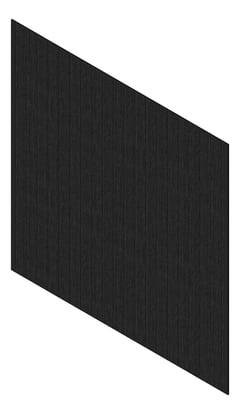 3D Presentation Image of Cladding Aluminium Knotwood Traditional Vertical 150Flat BlackWenge