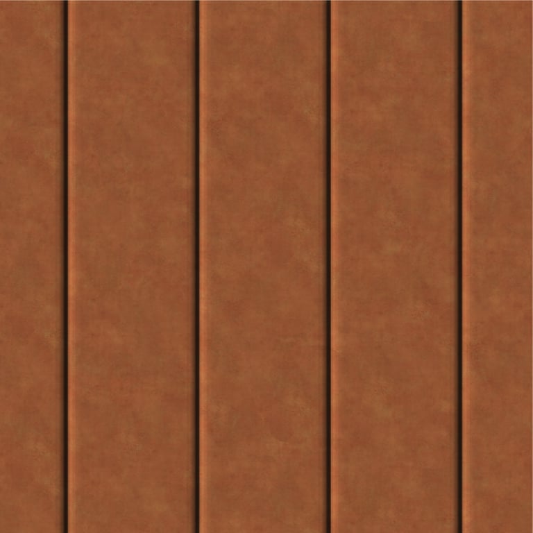 Navigate to Cladding Aluminium Knotwood Traditional Vertical 150Flat BronzeRust