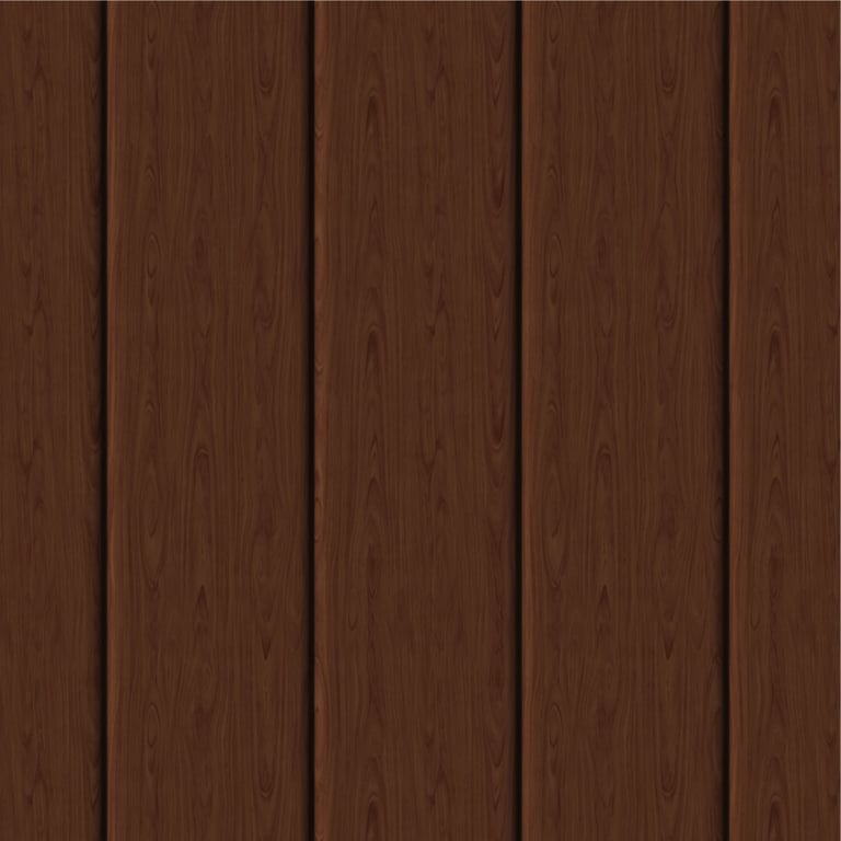 Image of Cladding Aluminium Knotwood Traditional Vertical 150Flat BushCherry