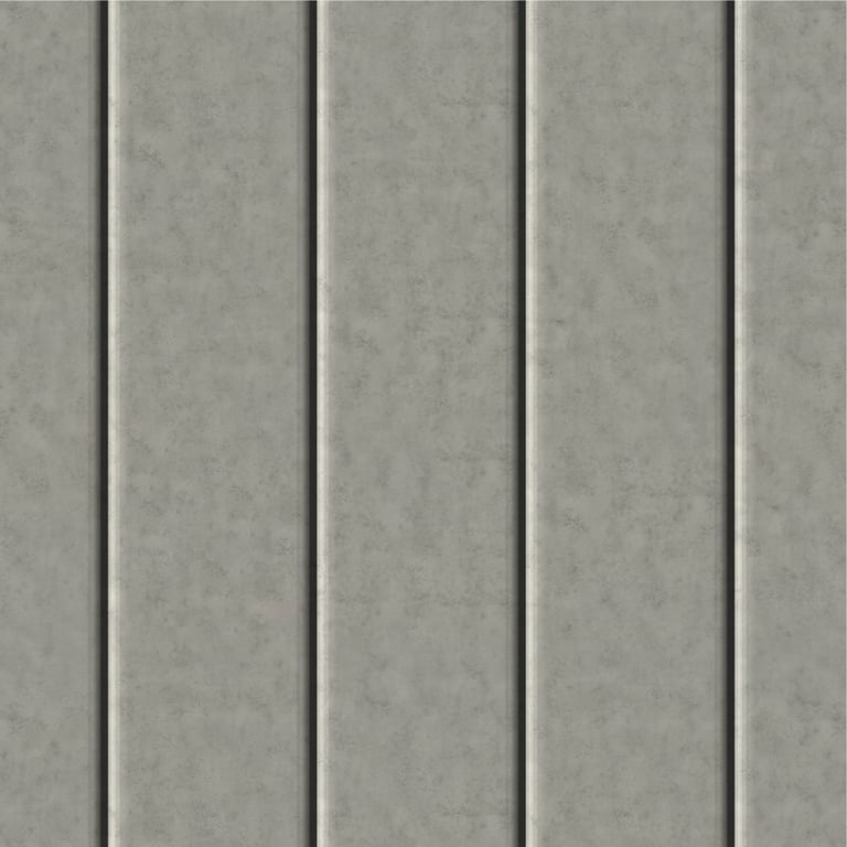 Navigate to Cladding Aluminium Knotwood Traditional Vertical 150Flat Concrete