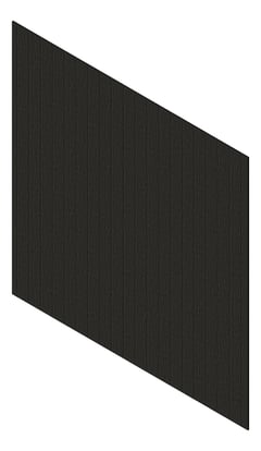 3D Presentation Image of Cladding Aluminium Knotwood Traditional Vertical 150Flat ShouSugiBan