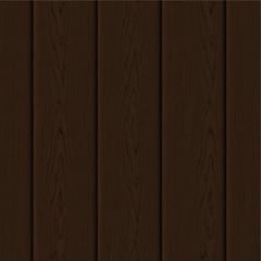  Image of Cladding Aluminium Knotwood Traditional Vertical 150Flat TeakBrown