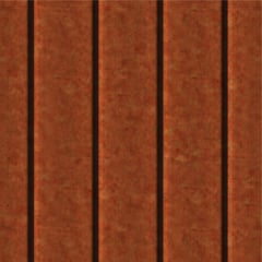  Image of Cladding Aluminium Knotwood Traditional Vertical 150Shadowline AmberRust