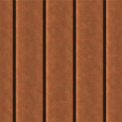  Image of Cladding Aluminium Knotwood Traditional Vertical 150Shadowline BronzeRust