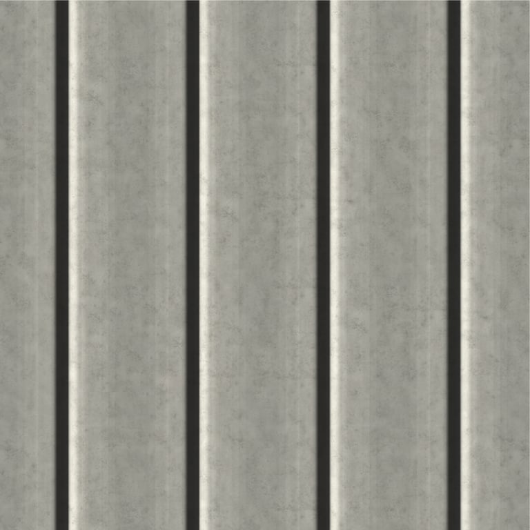 Navigate to Cladding Aluminium Knotwood Traditional Vertical 150Shadowline Concrete