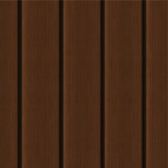  Image of Cladding Aluminium Knotwood Traditional Vertical 150Shadowline Merbau