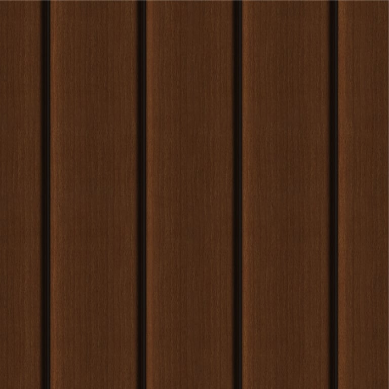 Navigate to Cladding Aluminium Knotwood Traditional Vertical 150Shadowline Merbau