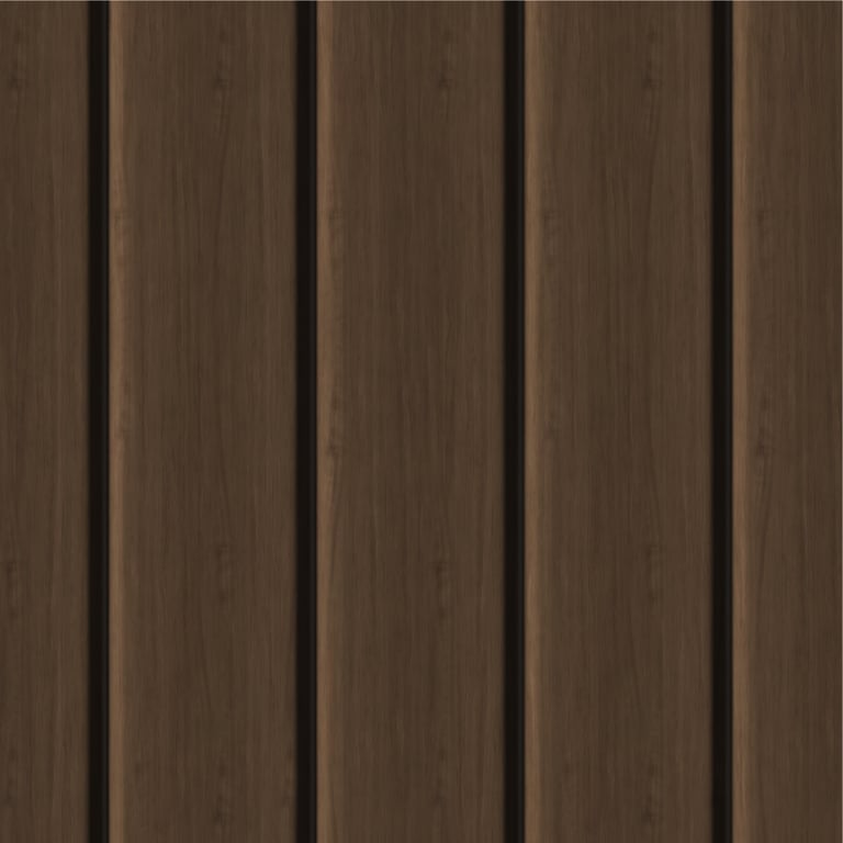 Navigate to Cladding Aluminium Knotwood Traditional Vertical 150Shadowline QueenslandWalnut