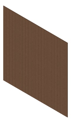 3D Presentation Image of Cladding Aluminium Knotwood Traditional Vertical 150Shadowline RoyalOak