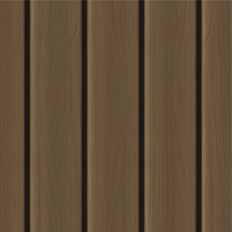 Navigate to Cladding Aluminium Knotwood Traditional Vertical 150Shadowline WhiteAsh