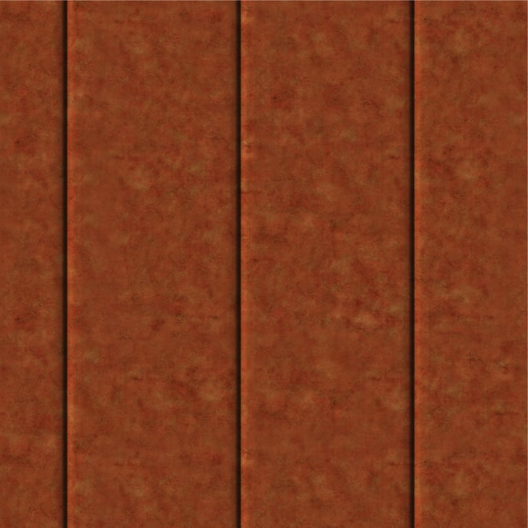 Navigate to Cladding Aluminium Knotwood Traditional Vertical 200Flat AmberRust