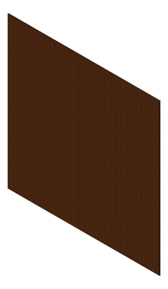 3D Presentation Image of Cladding Aluminium Knotwood Traditional Vertical 200Flat EnglishChestnut